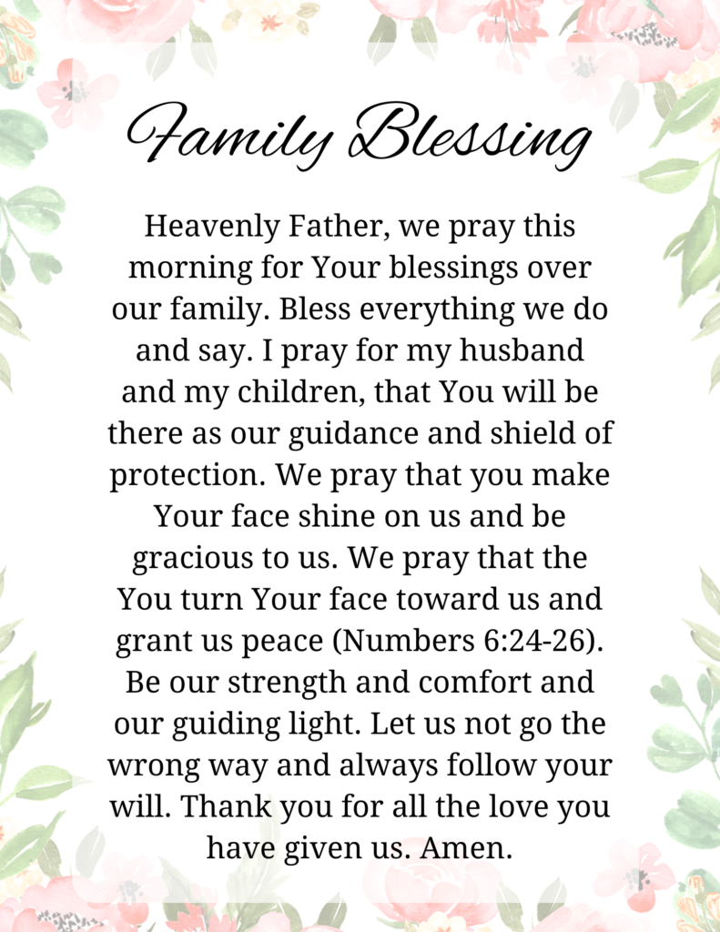 powerful morning prayer