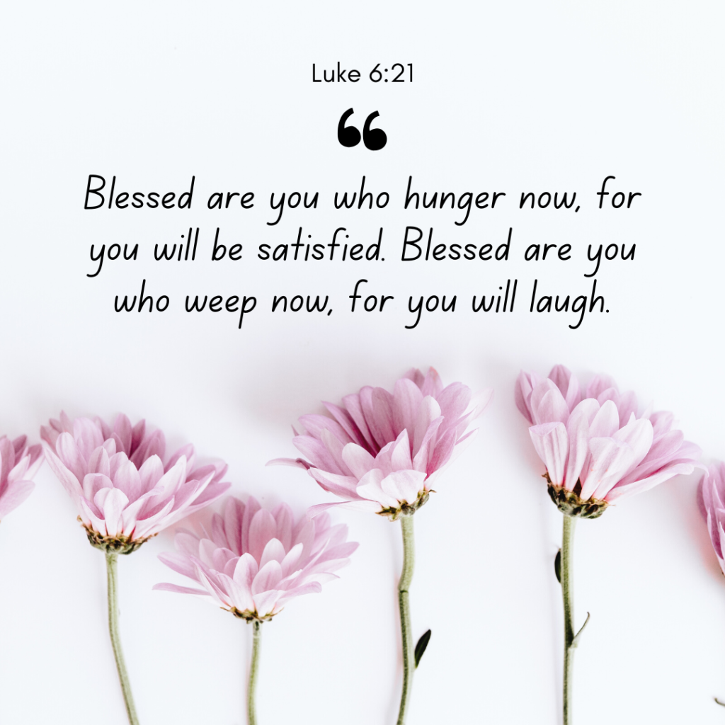 Luke 6:21