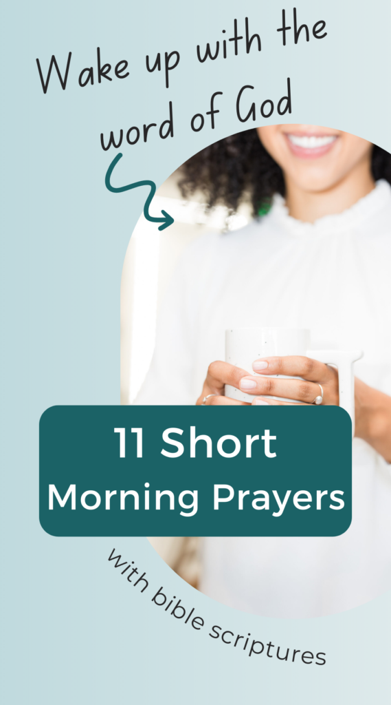 Powerful short morning prayers with images