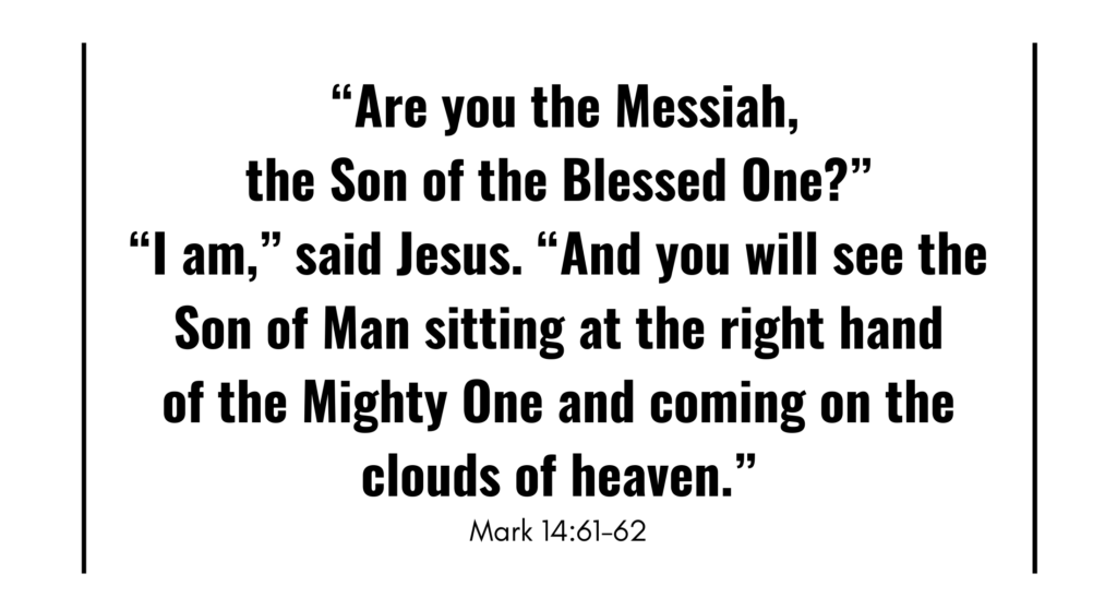 Mark 14:61-62