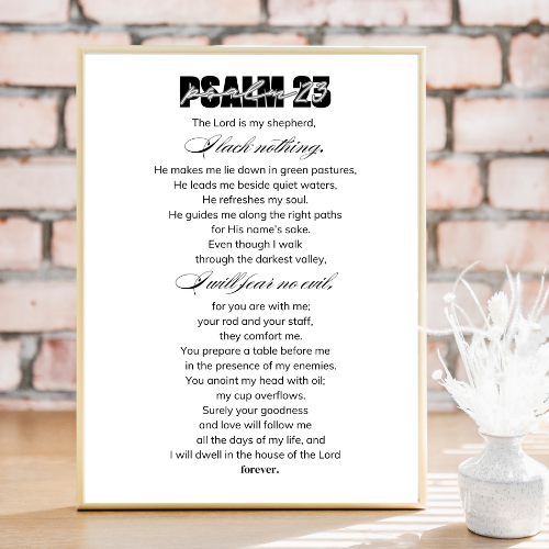 Psalm 23 printable