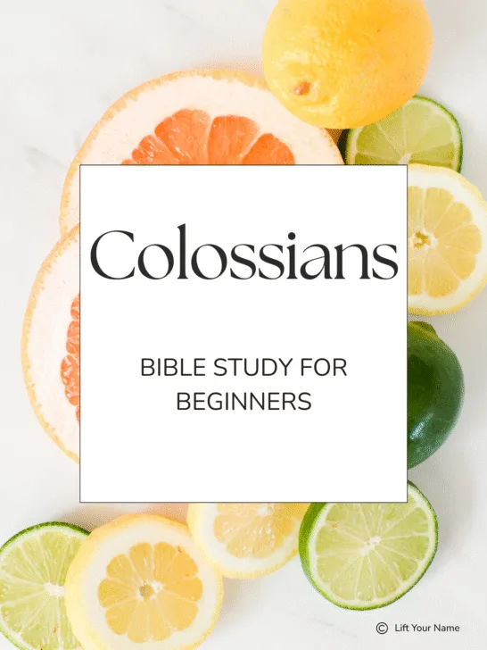 Colossians Bible Study PDF Free
