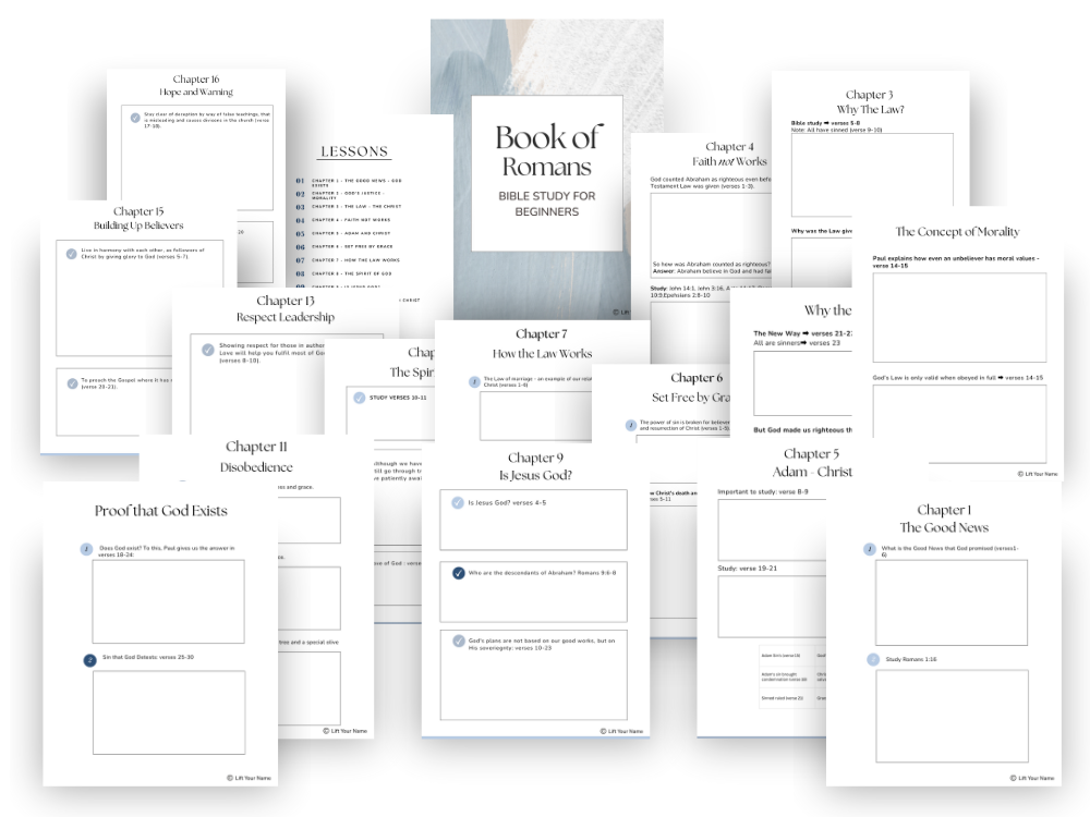 Book of Romans Bible Study PDF overview